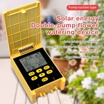 Solar Drip Irrigation System Manufacturer - OEM/ODM Custom Wholesale New Solar Dual Pump Drip Irrigation Water Dispenser Timer