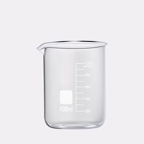Glass Beaker Factory - OEM/ODM Custom Laboratory Supplies 25ML Glass Beaker Transparent Thickened with Scale