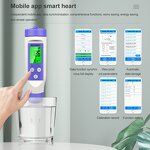 Smart Water Quality Tester Factory - OEM/ODM Custom BLE-9001 Smart Blue Tooth Automatic Temperature Water Quality Tester