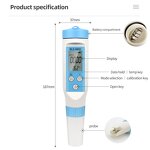 Pen Type Water Quality Tester Factory - OEM/ODM Custom YINMIK BLE-9902 Pen Type Waterproof Water Quality Tester 3 in 1