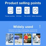 Bacterial Colony Counter Factory - OEM/ODM Custom Factory Price Bacterial Colony Counter 110mm Lab Colony Counter