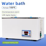 Water Bath Manufacturer - OEM/ODM Custom Digital Thermostatic Heater Water Bath 7L 2 Holes Stainless Steel Liner