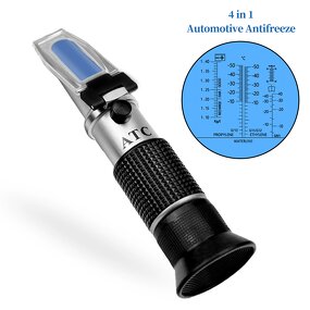 Antifreeze Coolant Refractometer Manufacturer - OEM/ODM Custom 4 in 1 Antifreeze Coolant Auto Refractometer Price