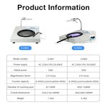 Bacterial Colony Counter Factory - OEM/ODM Custom Factory Price Bacterial Colony Counter 110mm Lab Colony Counter