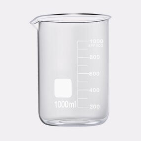 Low Form Beaker Manufacturer - OEM/ODM Custom New Arrival Glass Beakers 100ml Borosilicate Glass Mug for School