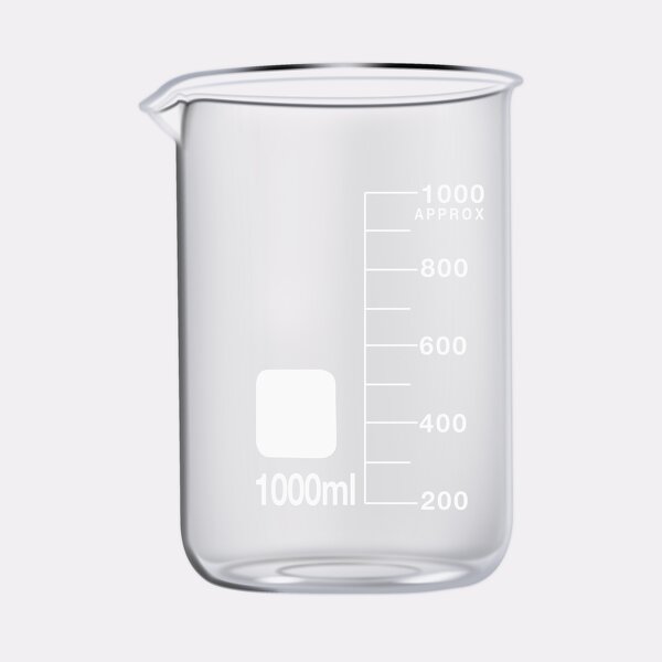 Low Form Beaker Manufacturer - OEM/ODM Custom New Arrival Glass Beakers 100ml Borosilicate Glass Mug for School