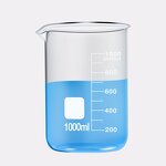 Laboratory Beaker Manufacturer - OEM/ODM Custom Laboratory Supplies 10ML Glass Beaker Transparent Thickened with Scale