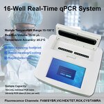 Fluorescent PCR Thermal Cycler Factory - OEM/ODM Custom Wholesale Laboratory Four Channel Fluorescent Detection Real-time