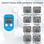 Temperature Humidity Data Logger Factory - OEM/ODM Custom High Accuracy USB Data Logger Temperature and Humidity Sensor