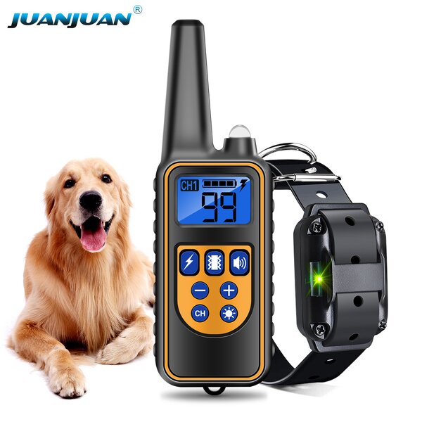 Electric Shock Training Collar Manufacturer - OEM/ODM Custom MZ-880 Waterproof Rechargeable Vibrating Dog Anti Barking Collar