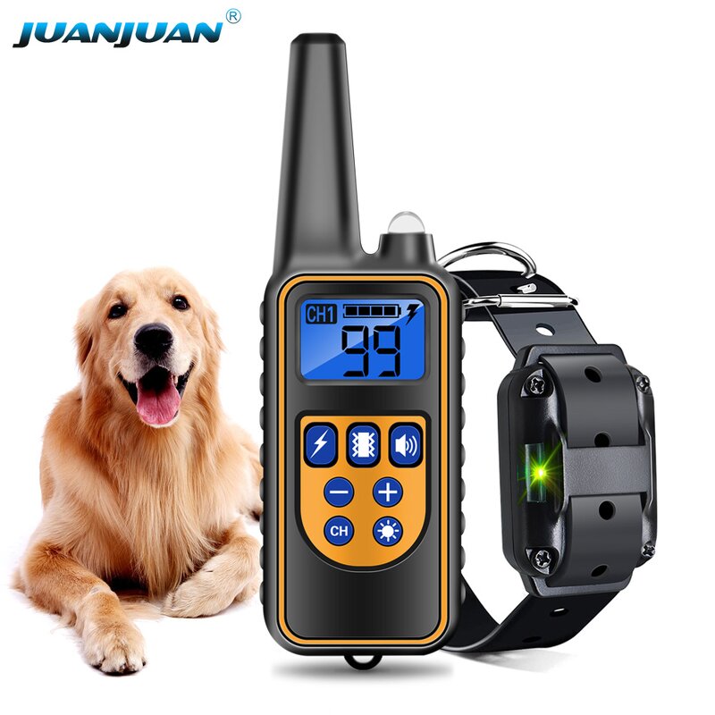 Electric Shock Training Collar Manufacturer - OEM/ODM Custom MZ-880 Waterproof Rechargeable Vibrating Dog Anti Barking Collar
