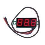 Digital Voltmeter Factory - OEM/ODM Custom Red LCD Display Mini 0.28" DC Digital Voltmeter Panel Mount Voltage Tester