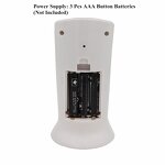 LCD Digital Alarm Clock Manufacturer - OEM/ODM Custom LCD Digital Alarm Clock Blue Backlight Electronic Calendar Thermometer