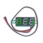 Digital Voltmeter Factory - OEM/ODM Custom Red LCD Display Mini 0.28" DC Digital Voltmeter Panel Mount Voltage Tester
