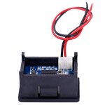 Digital LCD Display Voltmeter Factory - OEM/ODM Custom 0.36 Inch DC2.4-30V Car Red Digital LCD Display Motorcycle Voltmeter