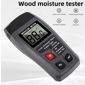 Moisture Testing Meter Manufacturer - OEM/ODM Custom Large LCD Display Industrial Moisture Testing Meter Wood Humidity Tester