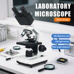 Laboratory Microscope Manufacturer - OEM/ODM Custom Wholesale New Binocular Microscope 1600x Optical Compound Stereo