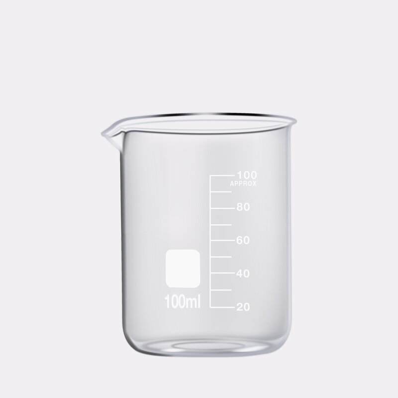 Low Form Beaker Factory - OEM/ODM Custom New Arrival Low Form Beakers 100ml Laboratory Borosilicate Glass Beaker