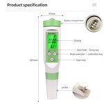 Water Quality Tester Manufacturer - OEM/ODM Custom BLE-9901 Water Quality Tester 3 in 1 Temperature TDS PH Meter APP