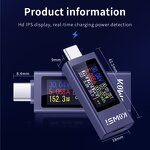 Type-C Tester Manufacturer - OEM/ODM Custom Wholesale KWS-2302C Type-C Tester Current Voltage Meter Charging Detector