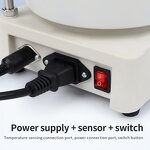 Magnetic Stirrer Manufacturer - OEM/ODM Custom 1 Liter Magnetic Stirrer Mixer Water Bath Oil Bath Stainless Steel