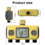 Automatic Irrigation Timer Factory - OEM/ODM Custom Wholesale New Arrivals 4-Way Automatic Irrigation Timer Waterproof Large