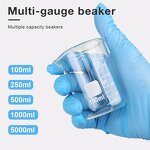 Low Form Beaker Manufacturer - OEM/ODM Custom New Arrival Glass Beakers 250ml Borosilicate Glass Mugs for School