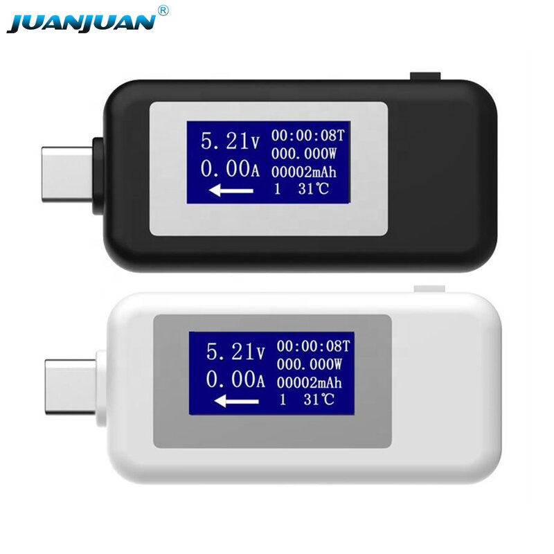 USB Type C Tester Manufacturer - OEM/ODM Custom USB Type C USB Tester LCD Digital Voltage Current Meter Voltmeter Amp
