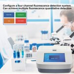 Fluorescent PCR Thermal Cycler Factory - OEM/ODM Custom Wholesale Laboratory Four Channel Fluorescent Detection Real-time