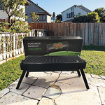 Charcoal BBQ Grill Manufacturer - OEM/ODM Custom Portable Outdoor Fireproof Charcoal Steel BBQ Grill Stove Foldable