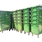 Stackable Transparent Storage Bin Factory - OEM/ODM Custom 55L Stackable Transparent Storage Bin Organizer Durable PP