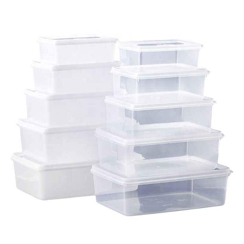 Bulk Transparent Plastic Container Manufacturer - OEM/ODM Custom High Quality Airtight Bulk Transparent Plastic Food Container