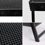 Outdoor BBQ Grill Factory - OEM/ODM Custom Outdoor Portable Korean Carbon Barbecue Stove Metal Folding BBQ Grill