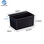 Kitchen Storage Bus Tub Manufacturer - OEM/ODM Custom Kitchen Storage Bus Tub with Plastic Cover Utility Tote Box