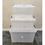 Plastic Storage Box for Kids Factory - OEM/ODM Custom Durable Transparent Plastic Storage Box for Kids Clothes Toys