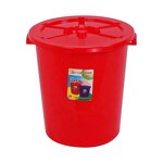 Cleaning Water Bucket Manufacturer - OEM/ODM Custom Customized Food Grade Large 50L Round Plastic White Cleaning Bucket