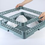 Dish Rack Factory - OEM/ODM Custom Hot Sales Dish Rack PP Glass Rack for Restaurant Hotel Kitchen Tableware