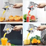 Portable Fruit Juicer Manufacturer - OEM/ODM Custom Portable Fruit Juicer Extractor Aluminum Manual Juicer Lemon Squeezer