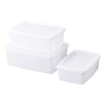 Rice Container Factory - OEM/ODM Custom Rectangle Kitchen Organization Grain Rice Container with Handle Sealed Plastic