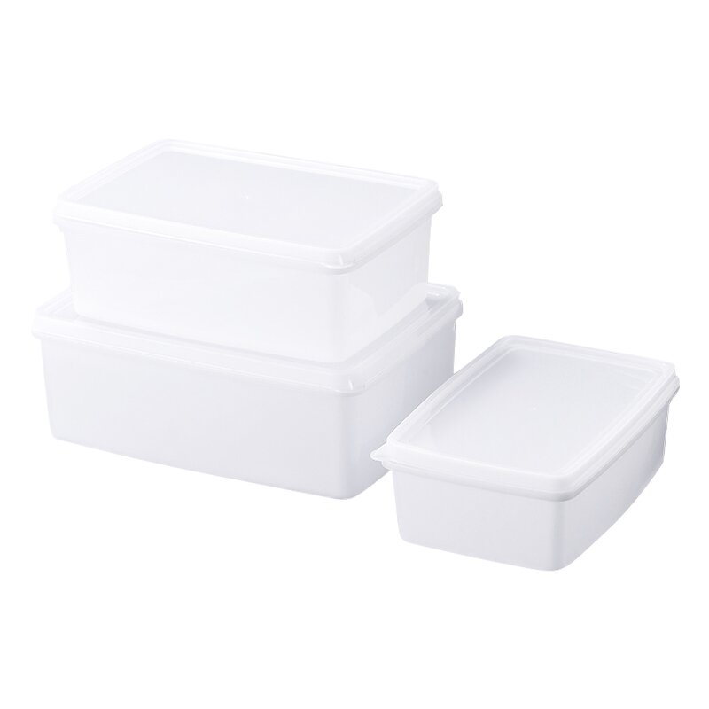 Rice Container Factory - OEM/ODM Custom Rectangle Kitchen Organization Grain Rice Container with Handle Sealed Plastic