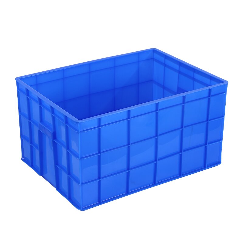 Plastic Logistic Storage Crate Factory - OEM/ODM Custom Durable Large Recyclable Turnover Box Stackable Plastic Crate