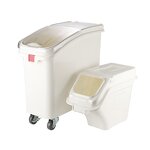 Food Storage Container Box Manufacturer - OEM/ODM Custom Food Storage Container Box Rice Container Cereal Dispenser with Wheel