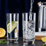 Self Stirring Glass Cup Factory - OEM/ODM Custom Customized Self Stirring Transparent Retro Embossed Glass Sun Flower Cup