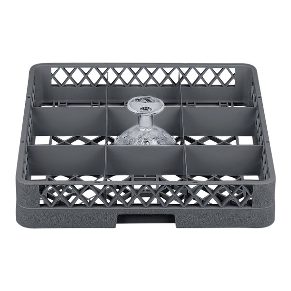 Plastic Cup Storage Holder Factory - OEM/ODM Custom Hot Selling 9 Compartment Hotel Restaurant Rack Plastic Cup Holder