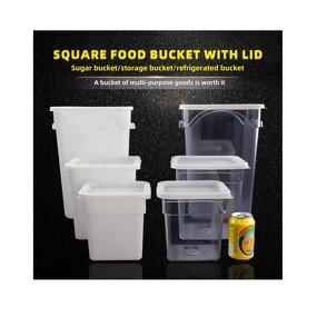 Plastic Ingredient Storage Box Manufacturer - OEM/ODM Custom 2L-22L Plastic PC Ingredient Storage Box Commercial Kitchen