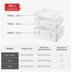 White Bread Storage Container Factory - OEM/ODM Custom White Bread Storage Container Plastic Pizza Dough Tray Proofing Box