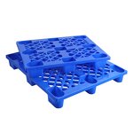 Euro Style Plastic Pallets Factory - OEM/ODM Custom Euro Style Single Faced 4 Way Entry Recyclable Plastic Pallets
