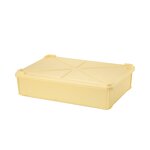 Yellow Pizza Dough Boxes Manufacturer - OEM/ODM Custom Yellow Pizza Dough Boxes Plastic Dough Box Proofing Pizza Tray