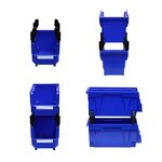 Rectangular Storage Boxes Factory - OEM/ODM Custom Durable Rectangular Storage Boxes Bulk Stocks Injection Molded PE