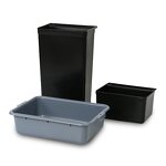 Plastic Storage Boxes Factory - OEM/ODM Custom 3 Tier Household Plastic Storage Boxes for Kitchen Hotel Mobile Trolley